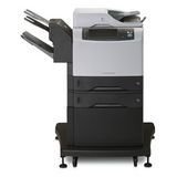 HP M4345xm LaserJet Multi Function Mono 40GB Printer (Base Model + Duplexer + Fax Accessory + Additional 500 Sheet Tray + 3 Bin Mailbox and Stand)