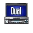 Dual XDVD9101 AM/FM/DVD Receiver with 7-Inch Motorized LCD, Touch Front Panel Full i-pod via USB (Black)