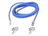 Belkin CAT5E Plenum Patch Cable  RJ45M/RJ45M; 50 Blue