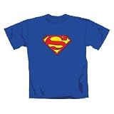 Superman T-Shirt Blue Small