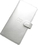 Nintendo DS Game Card Case Leather Type - White