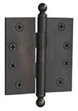 4.0 x 4.0 Square Corner, Residential Hinge, Dark Oil Rubbed Bronze
