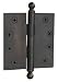 4.0 x 4.0 Square Corner, Residential Hinge, Dark Oil Rubbed Bronze