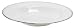 Nikko Ceramics Platinum Pearl 9-1/2-Inch Rim Soup/Pasta Plate