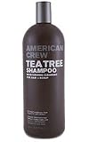 American Crew Tea Tree Shampoo Moisturizing Cleanser Liter / 33.8 Oz