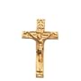 14k Yellow Gold Crucifix Lapel Pin 20x12mm - JewelryWeb