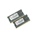 G.Skill DDR2 Series F2-5300CL5D-4GBSA Dual Channel - Memory - 4 GB : 2 x 2 GB - SO DIMM 200-pin - DDR2 - 667 MHz / PC2-5300 - CL5 - 1.8 V - unbuffered - non-ECC