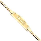 14K Minnesota Vikings Med Satin Vikings Figaro - NF1149-7