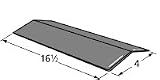 BBQ Grillware Porcelain Coated Heat Plate, 92151