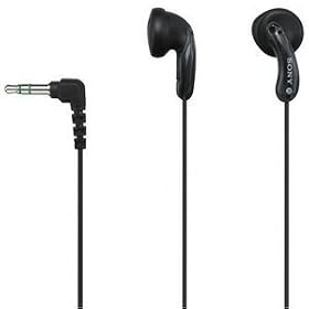 Sony Mdr-E10Lp/Blk Headphones - Fashion Earbuds (Black)