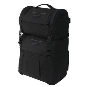 MotoCentric Cruiser Pack and Roll Bag Luggage Set - Black On Sale
