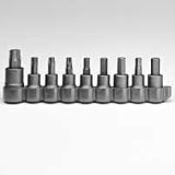 3/8 In & 1/2 In Dr Torx / Hex Brake 2 Pc Bit Set - 9-Pc