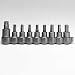 3/8 In & 1/2 In Dr Torx / Hex Brake 2 Pc Bit Set - 9-Pc