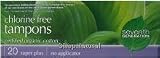 Organic cotton is safer for you, safer for farmers to grow, and safer for our environment. We believe our certified organic cotton chlorine free tampons are the safest tampons you can find. You've made a healthy choice for your body.- 100% certified organic cotton- Not whitened with chlorine- Safer for sensitive skin - no dyes or fragrances- Reliab...