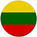 Lithuania Flag Round Mouse Pad
