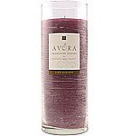 ONE 3x4.5 inch GLASS PILLAR SCENTED CANDLE. FRUIT TREES IN THE SPRING, A COMBINATION OF PLUM AND APPLE. BURNS APPROX. 70 HRS. - PLUM BLOSSOM SCENTED by PLUM BLOSSOM SCENTED