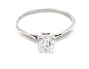 EGL Certified 5.02ct D/VS2 Radiant Cut Diamond Engagement Ring in Platinum