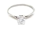 EGL Certified 0.50ct E/SI2 Radiant Cut Diamond Engagement Ring in Platinum