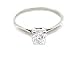 EGL Certified 0.50ct E/SI2 Radiant Cut Diamond Engagement Ring in Platinum