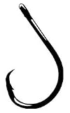 Octopus Circle 4x 7/0- Straight Eye/ Blk/ Loose 6 perPk
