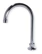 Trident 2HYG3 Gooseneck, Chrome, Spout 10 In