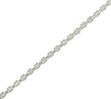 Round Square and Bar Diamond Tennis Bracelet .61cttw
