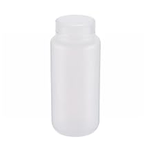 Wheaton LDPE Leak Resistant Wide Mouth Round Bottle with Screw Cap