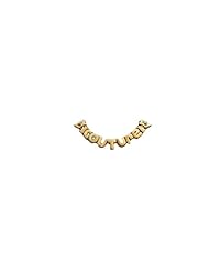 Authentic Juicy Couture - COUTURE Graphic Flex Gold Plated Bracelet with Magnetic Shield Shaped Clasp