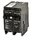 Eaton BQC2302115 Breaker, 1-2P 15/30/15A, 120/240V, 10 kAIC, CTL Quad