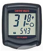 CAT EYE（キャットアイ）　　サイクロコンピューター（メーター）　CC-VL200 ＜ブラック＞