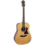 Hohner HW350 Full-Sized Dreadnaught Acoustic Guitar with Hardshell Case