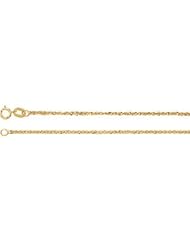 1.25 mm Sparkle Singapore Chain 14K Yellow 7 Inch Ch617