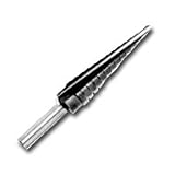 Titanium Coated Step Drill Bit 1/8 in. to 1/2 in. by 32 threads