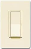 Light Almond Lutron Single Pole / 3-Way Preset Designer Dimmer
