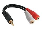 StarTech.com 6 inch PC Speaker Y Splitter Cable