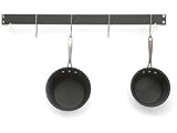 Cheap Deals on calphalon pot rack-Calphalon 32-Inch Straight Wall Pot Rack with 4 Heavy-Duty Single Hooks
