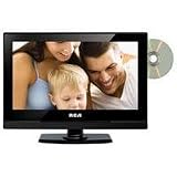 RCA 13.3 inch AC/DC LED Backlit Active Matrix LCD TV/DVD Player Combo with 1368 x 768 Resolution, 16:9 Aspect Ratio, 50-60Hz Frequency