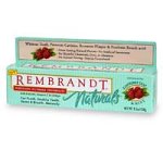 Rembrandt Naturals Whitening Fluoride Toothpaste, Raspberry Leaf & Mint