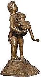 Collectible Figurines of Human Made in Bronze Metal 8 x 5.5 x 10 inches