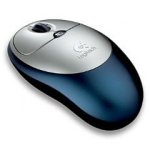 Logitech Cordless Click! Optical 4 Btn Mouse - Silver Finish