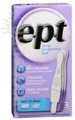 EPT E.P.T. Pregnancy Test, 2 CT (Pack of 3)