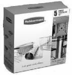 Rubbermaid 5-pc. Sinkware Set - Chrome
