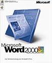 Microsoft Word 2000 CD W32 / Textverarbeitung (Vollversion)