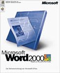 Microsoft Word 2000 CD W32 / Textverarbeitung (Vollversion)
