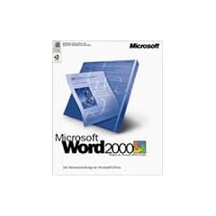 Microsoft Word 2000 CD W32 / Textverarbeitung (Vollversion)