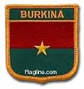 Burkina Faso - Country Shield Patches