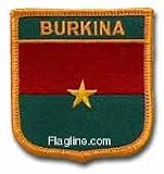 Burkina Faso - Country Shield Patches
