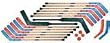 Shield Floor Hockey Wooden Sticks - Outdoor 12 sticks and more