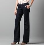 Ann Taylor Loft Women's Dark Rinse Tall Dark Rinse Curvy Trouser Jeans