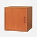 CUBE with Door - Honey